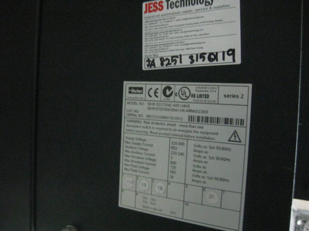 Image #1 of Repair PARKER 591P-53372542-A00-U4V0 DC DIGITAL DRIVE (UWJA8251) in Malaysia, Singapore, Thailand, Indonesia