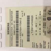Repair SIEMENS 6SE7024-7TD61-Z SIEMENS DC INVERTER (55.5A) in Malaysia, Singapore, Thailand, Indonesia
