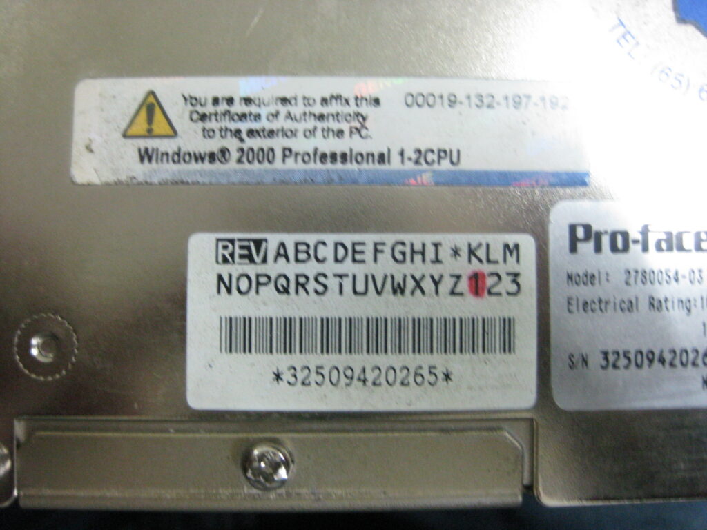 Image #3 of Repair PROFACE 2780054-03(PL6921-T41) DIGITAL CONTROLLER in Malaysia, Singapore, Thailand, Indonesia