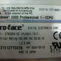Repair PROFACE  PL6921-T41(2780054-03) POWER SUPPLY  in Malaysia, Singapore, Thailand, Indonesia