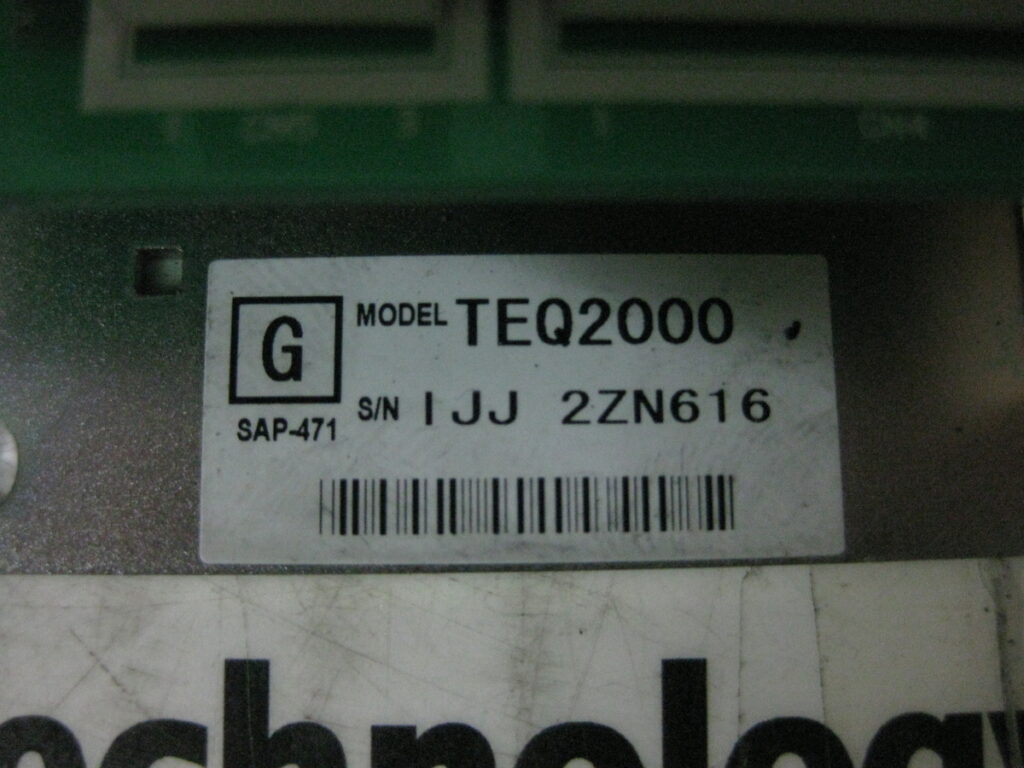 Image #2 of Repair Reiken TEQ 2000 CONTROLLER in Malaysia, Singapore, Thailand, Indonesia