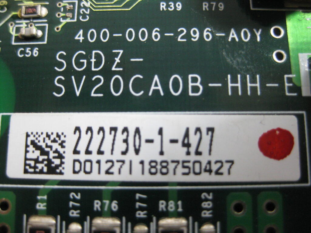 Image #4 of Repair - SGDZ-SV20CA0B-HH-E SERVO CARD in Malaysia, Singapore, Thailand, Indonesia