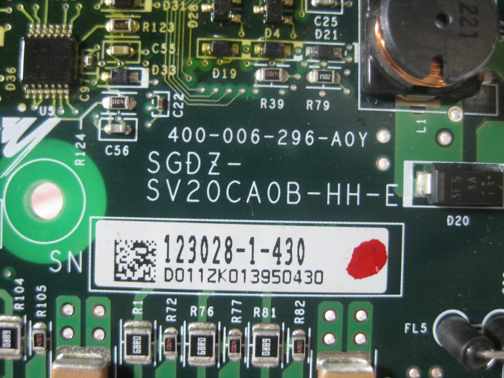 Image #4 of Repair - SGDZ-SV20CA0B-HH-E SERVO CARD in Malaysia, Singapore, Thailand, Indonesia