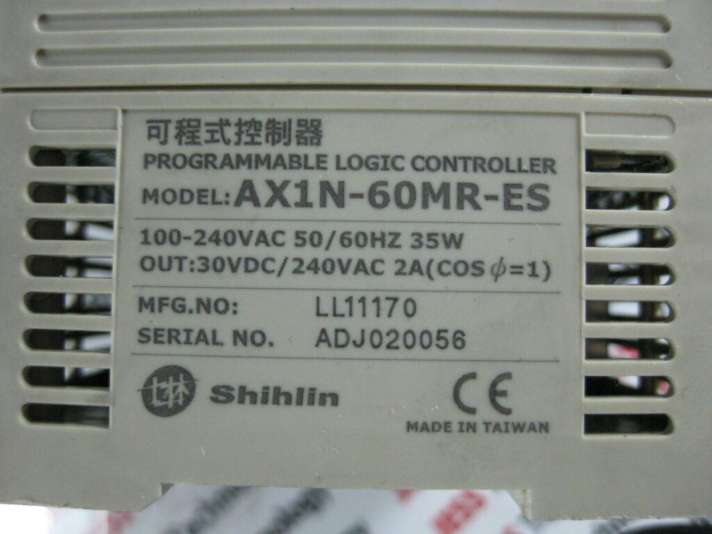 Image #1 of Repair SHIHLIN AX1N-60MR-ES PROGRAMMABLE LOGIC CONTROLLER in Malaysia, Singapore, Thailand, Indonesia