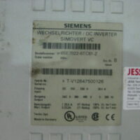 Repair SIEMENS 6SE7022-6TC61-Z DC INVERTER 30.4A in Malaysia, Singapore, Thailand, Indonesia
