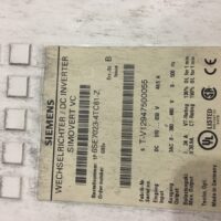 Repair SIEMENS 6SE7023-4TC61-Z SIEMENS DC INVERTER (40.5A) SIMOVERT VC in Malaysia, Singapore, Thailand, Indonesia