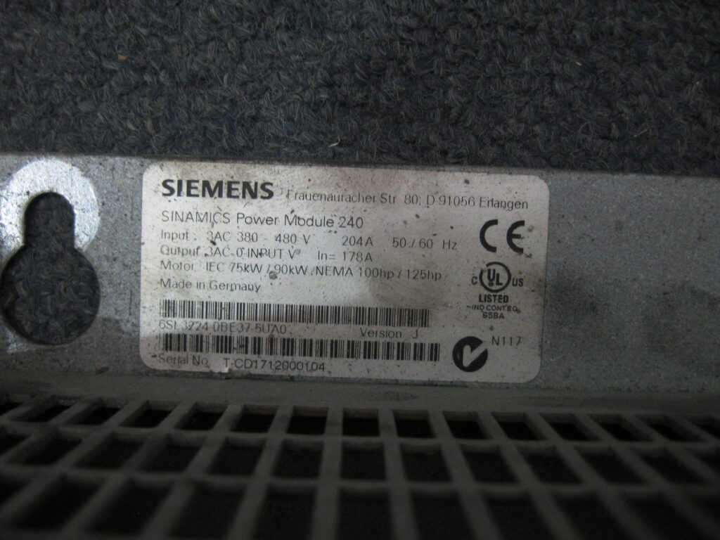 Image #4 of Repair SIEMENS SINAMICS POWER MODULE 240 INVERTER 75KW in Malaysia, Singapore, Thailand, Indonesia