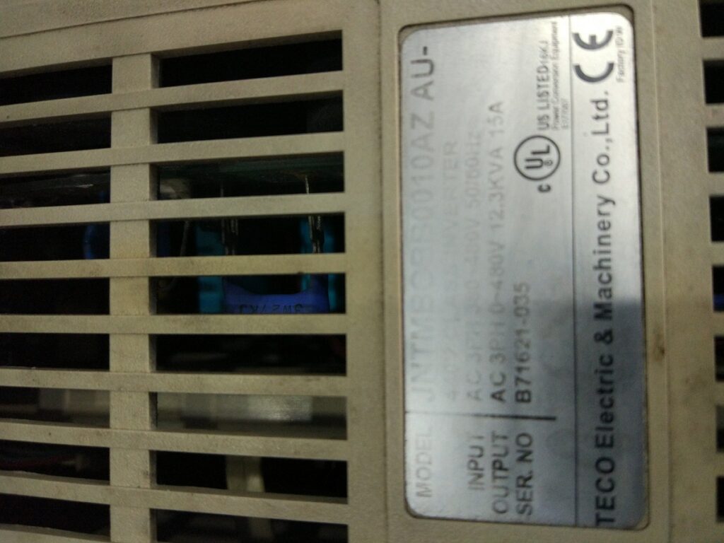 Image #4 of Repair TECO JNTMBGBB0010AZ AU- TECO SPEECON 7200MA 7.5KW INVERTER in Malaysia, Singapore, Thailand, Indonesia