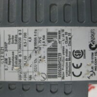 Repair TELEMECANIQUE ATV11HU18M2A INVERTER 0.75KW in Malaysia, Singapore, Thailand, Indonesia