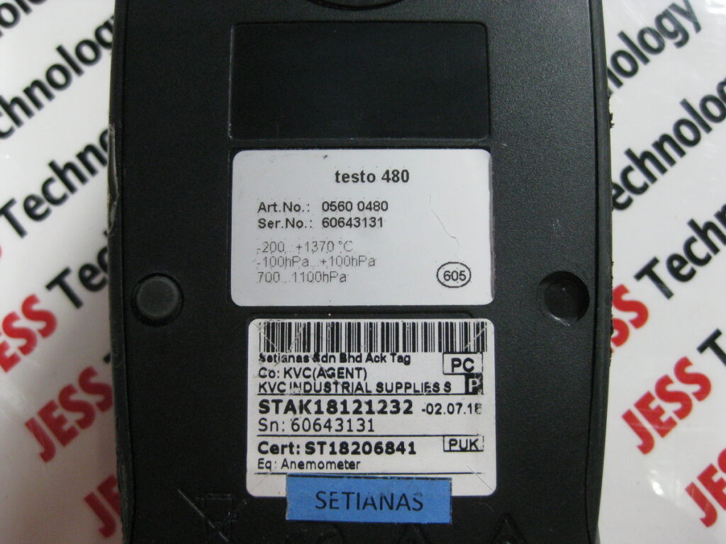 Image #1 of Repair TESTO - AIR FLOW METER in Malaysia, Singapore, Thailand, Indonesia