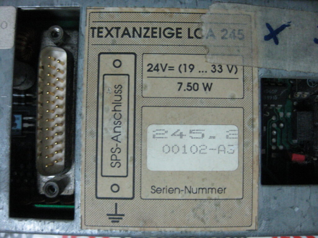 Image #1 of Repair TEXTANZEIGE LCA 245 DISPLAY in Malaysia, Singapore, Thailand, Indonesia