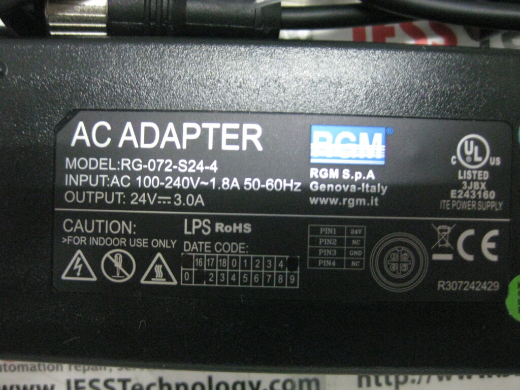 Image #3 of Repair UL RG-072-S24-4 AC ADAPTER in Malaysia, Singapore, Thailand, Indonesia