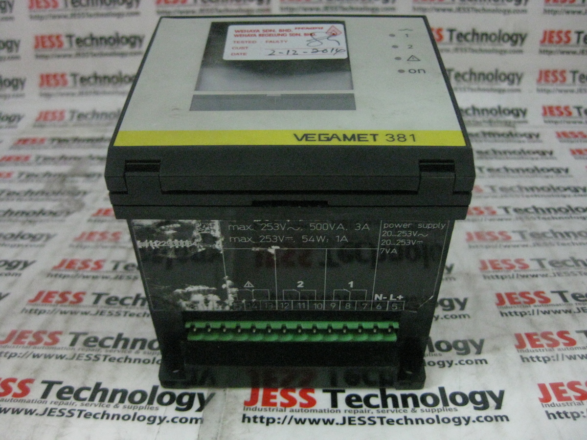 JESS Repair Service in Malaysia - Repair VEGA VEGAMET 381 MET331XX ...