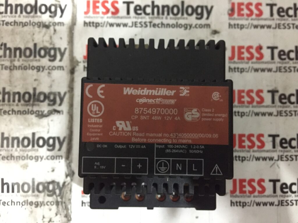 Image #1 of Repair WEIDMULLER 8754970000 AC/DC CONVERTER 12V 48W in Malaysia, Singapore, Thailand, Indonesia