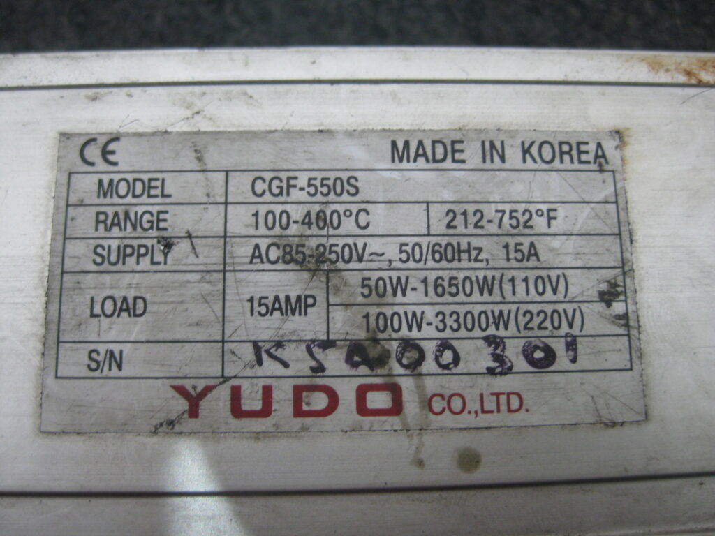 Image #1 of Repair YUDO CGF-550S YUDO HOT RUNNER CARD in Malaysia, Singapore, Thailand, Indonesia