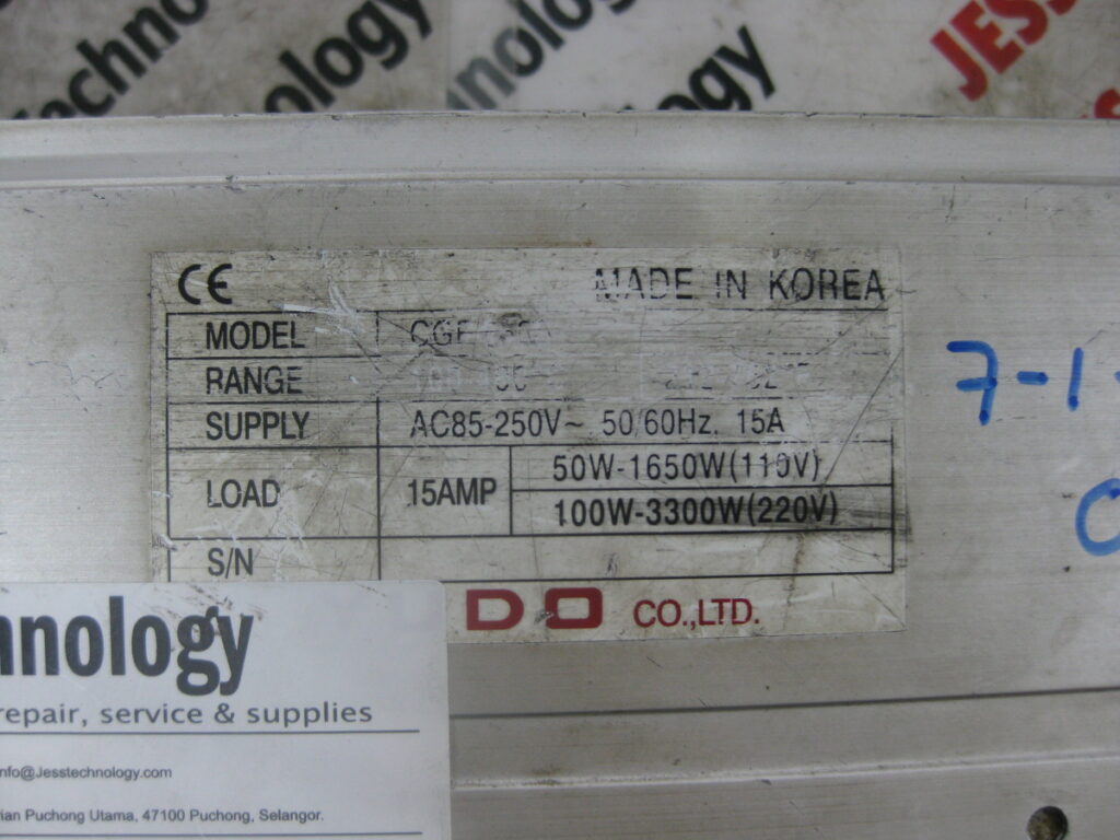Image #1 of Repair YUDO CGF-550S MICOM CONTROLLER in Malaysia, Singapore, Thailand, Indonesia