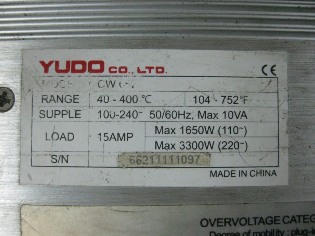 Image #1 of Repair YUDO CW 662 TEMPERATURE CONTROLLER in Malaysia, Singapore, Thailand, Indonesia