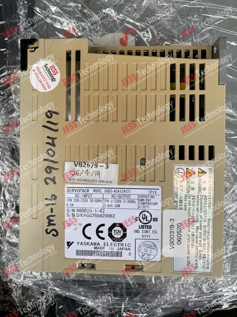Image #3 of Repair YASKAWA SGDS-A5A12AY27 yaskawa servopack D0065C365820062 in Malaysia, Singapore, Thailand, Indonesia
