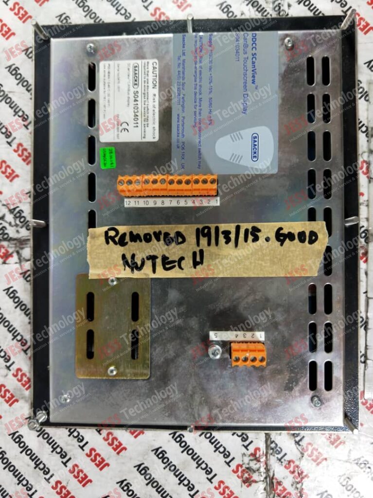 Image #2 of Repair SAACKE S041034011 Brand: SAACKE Touch Panel Model: S041034011 SN: 0475-1011 0475-1011 in Malaysia, Singapore, Thailand, Indonesia