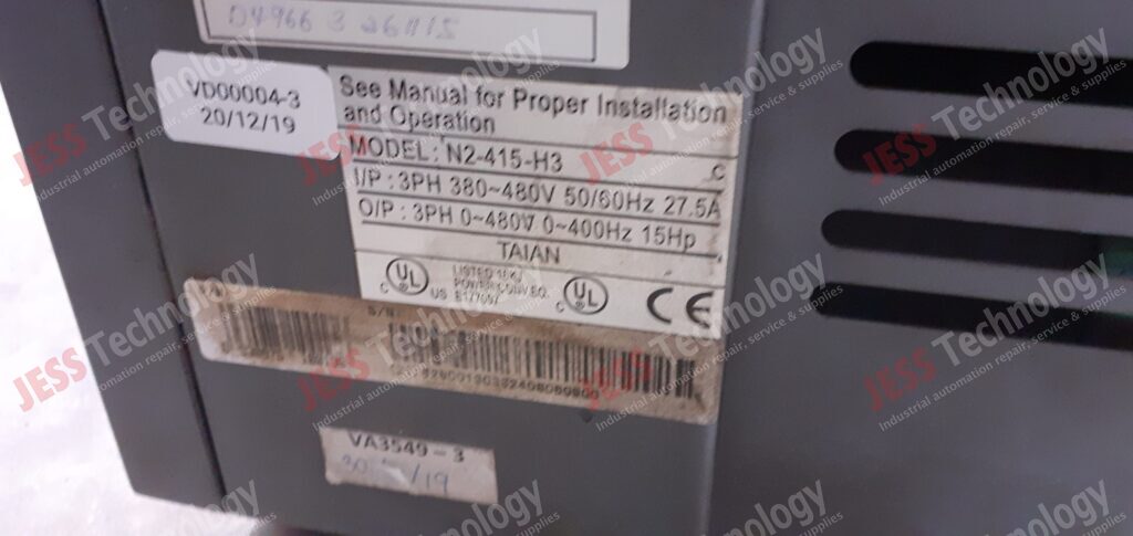 Image #3 of Repair T VERTER N2-415-H3 (21)62600130332408080900 in Malaysia, Singapore, Thailand, Indonesia