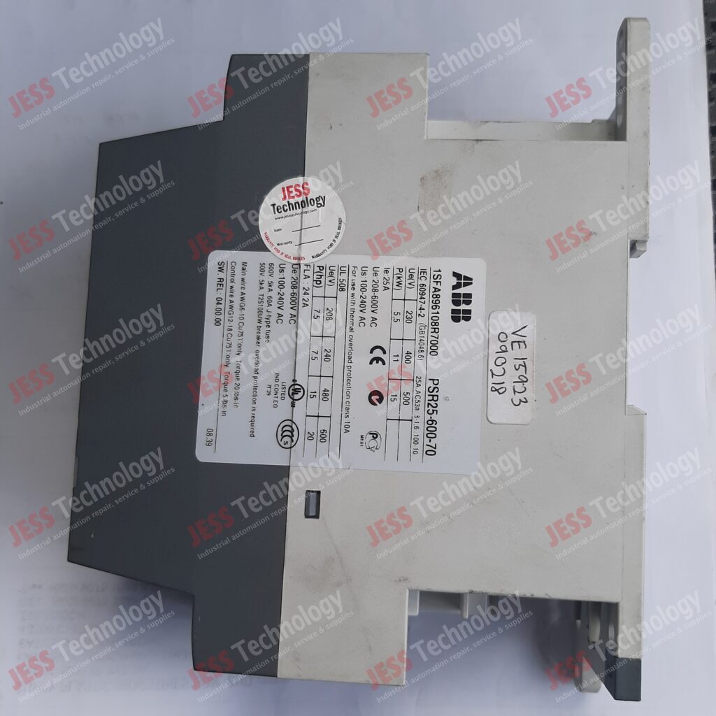 Image #3 of Repair ABB PSR25-600-70 ABB SOFT STARTER 1SFA896108R7000 in Malaysia, Singapore, Thailand, Indonesia