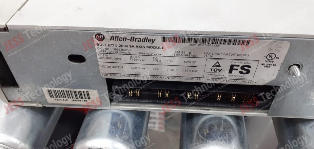Image #3 of Repair ALLEN BRADLEY 2094-BM01-S Allen bradley servo drive (refer JC6888) 16689748 in Malaysia, Singapore, Thailand, Indonesia