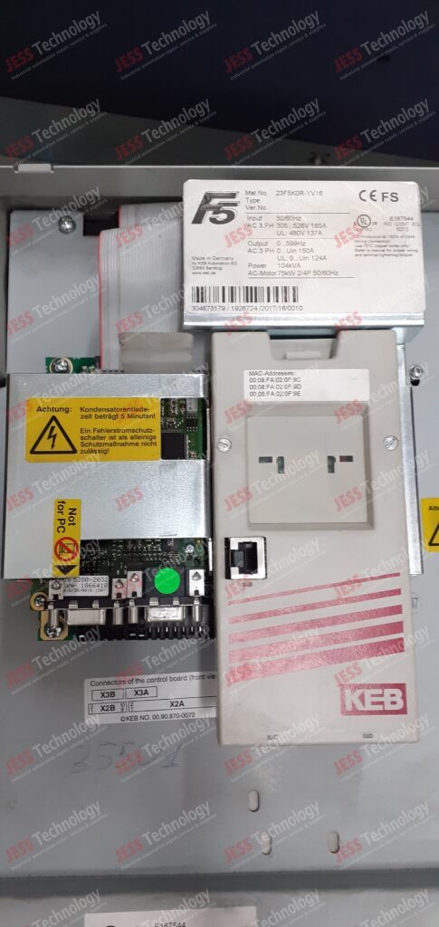 Image #3 of Repair KEB 23F5K0R-YV16 Keb inverter 3046731799/1926724/2017/16/0010 in Malaysia, Singapore, Thailand, Indonesia
