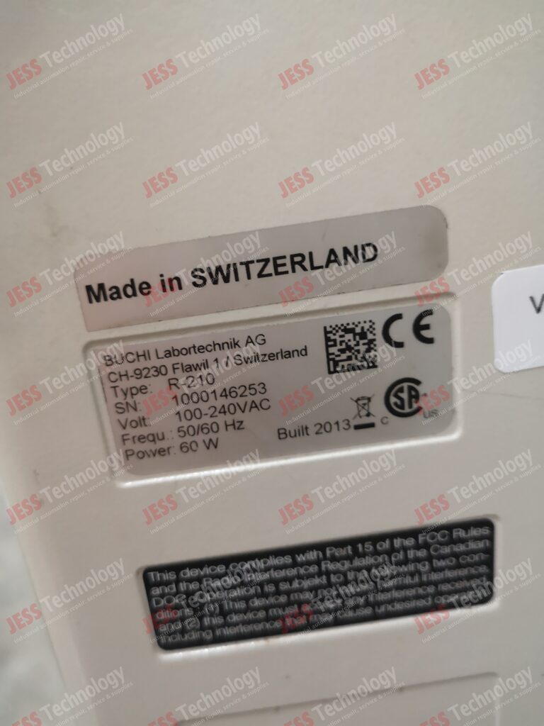 Image #3 of Repair BUCHI R-210 BUCHI ROTARY EVAPORATOR 100146253 in Malaysia, Singapore, Thailand, Indonesia