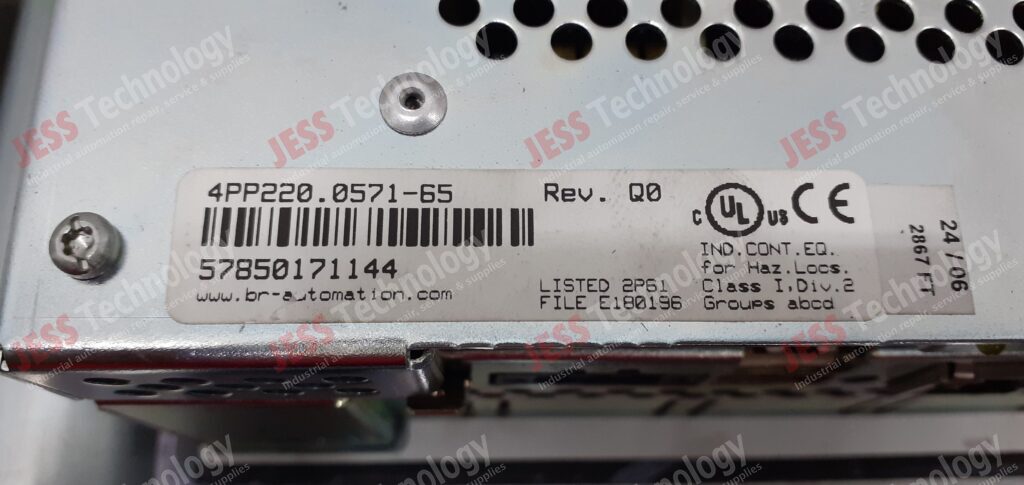 Image #3 of Repair B & R 4PP220.0571-65 B&R POWER PANEL 57850171144 in Malaysia, Singapore, Thailand, Indonesia