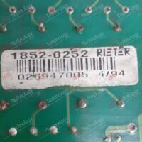 Repair RIETER 1852-0252 Pcb board 026947005 in Malaysia, Singapore, Thailand, Indonesia
