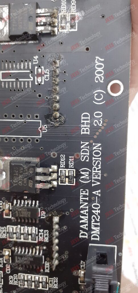 Image #3 of Repair DAMANTE DMT240 Pcb board - in Malaysia, Singapore, Thailand, Indonesia