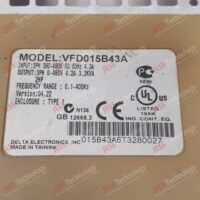 Repair DELTA VFD015B43A Delta 015B3A6T3280027 in Malaysia, Singapore, Thailand, Indonesia