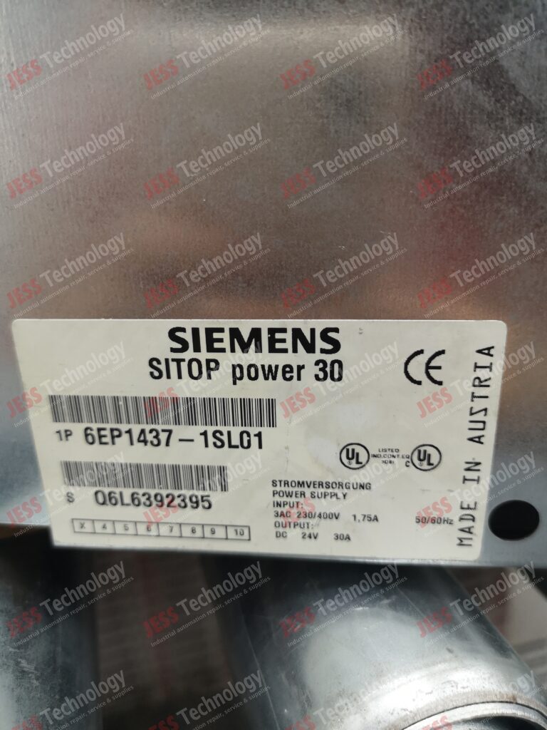 Image #3 of Repair SIEMENS 6EP1437-1SL01 SIEMENS SITOP POWER 30 Q6L6392395 in Malaysia, Singapore, Thailand, Indonesia