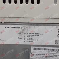 Repair ABB ACSM1-04AM-016A-4 ABB 1141604968 in Malaysia, Singapore, Thailand, Indonesia
