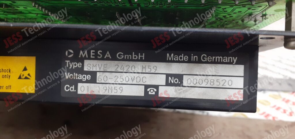 Image #4 of Repair MESA SMVE2420M59 Mesa board 00098520 in Malaysia, Singapore, Thailand, Indonesia