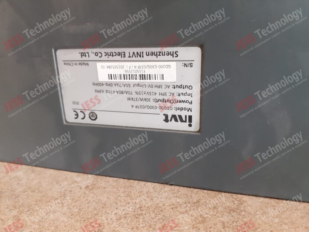 Image #3 of Repair INVT GD200-030G/G37P-4 Invt inverter F155012556 in Malaysia, Singapore, Thailand, Indonesia