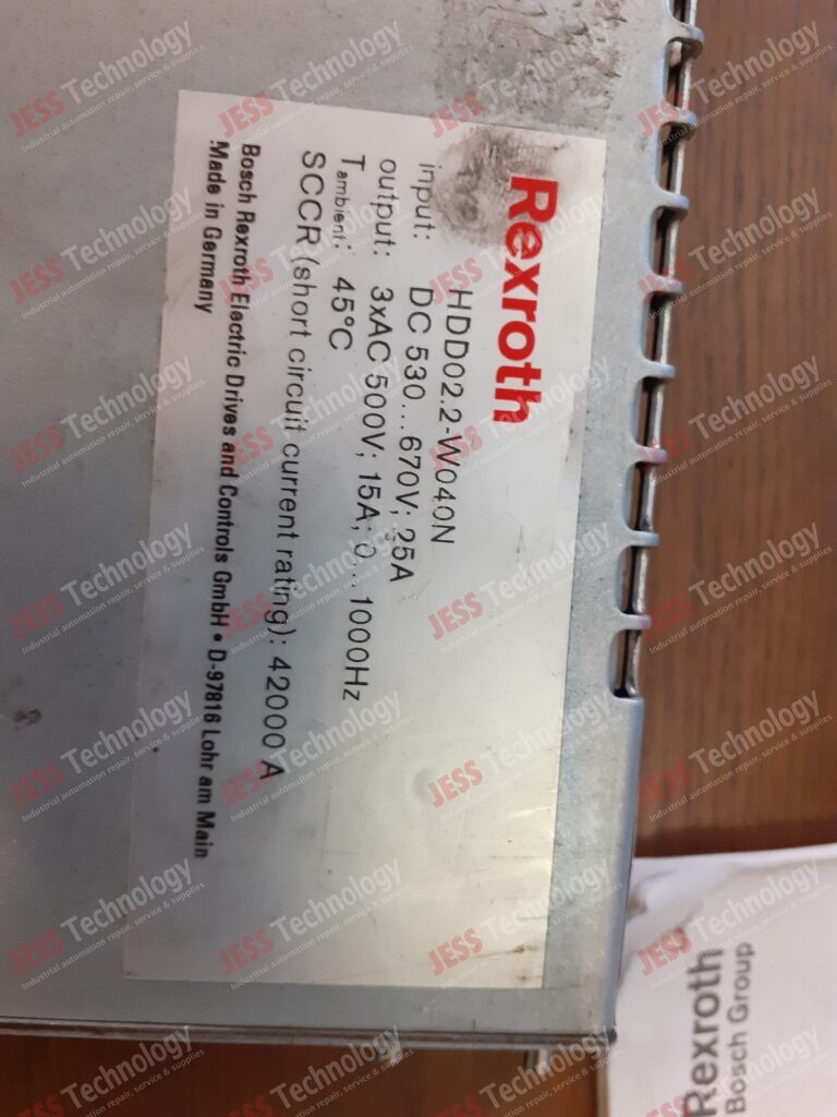 Image #3 of Repair REXROTH HDD02.2-W040N Rexroth drive - in Malaysia, Singapore, Thailand, Indonesia
