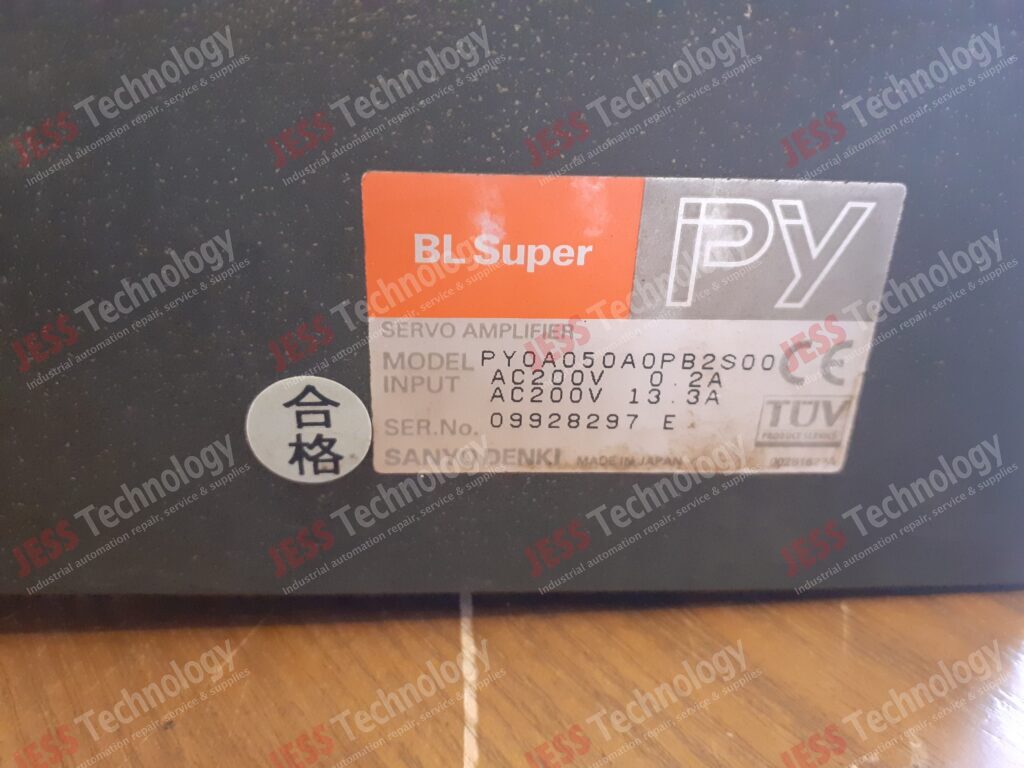 Image #3 of Repair BL SUPER PY0A050APB2S00 SANYO DENKI SERVO AMPLIFIER 09928297 E in Malaysia, Singapore, Thailand, Indonesia