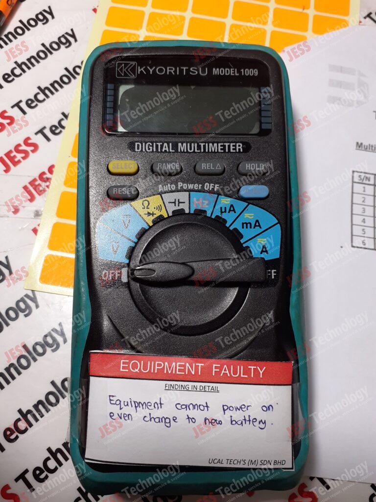 Image #4 of Repair FLUKE 1009 Digital multimeter Brand: Kyoritsu Model: 1009 S/n: 0261928 0261928 in Malaysia, Singapore, Thailand, Indonesia