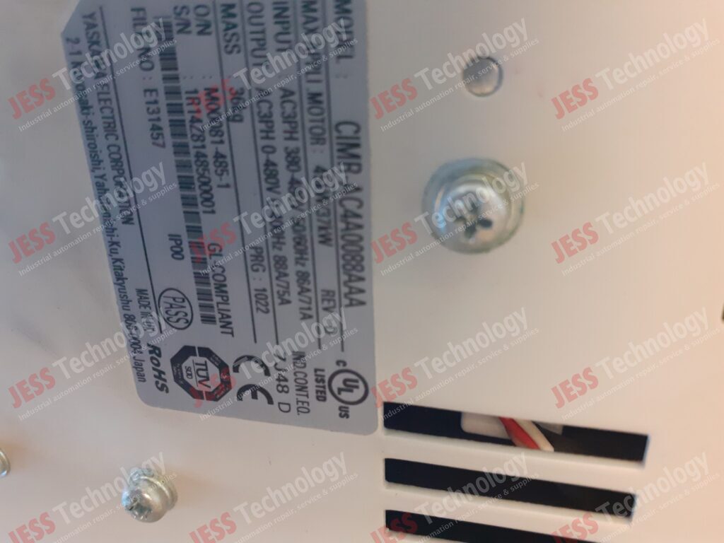 Image #3 of Repair YASKAWA CIMR - AC4A0088AAA Yaskawa A1000 inverter 1R1428148500001 in Malaysia, Singapore, Thailand, Indonesia