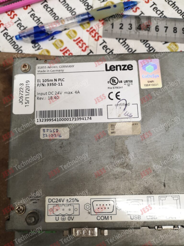 Image #3 of Repair LENZE EL 105M N PLC Lenze touch screen 1323995410000171094174 in Malaysia, Singapore, Thailand, Indonesia