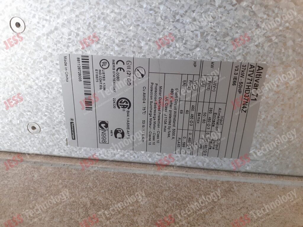 Image #3 of Repair SCHNEIDER ELECTRIC ATV71HD37N4Z Schneider Inverter Altivar 71, 37kW 881128728005 in Malaysia, Singapore, Thailand, Indonesia