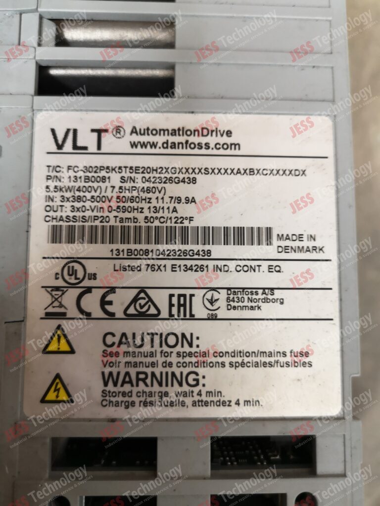 Image #4 of Repair DANFOSS 131B0081 Danfoss inverter 5.5kw 042326G438 in Malaysia, Singapore, Thailand, Indonesia