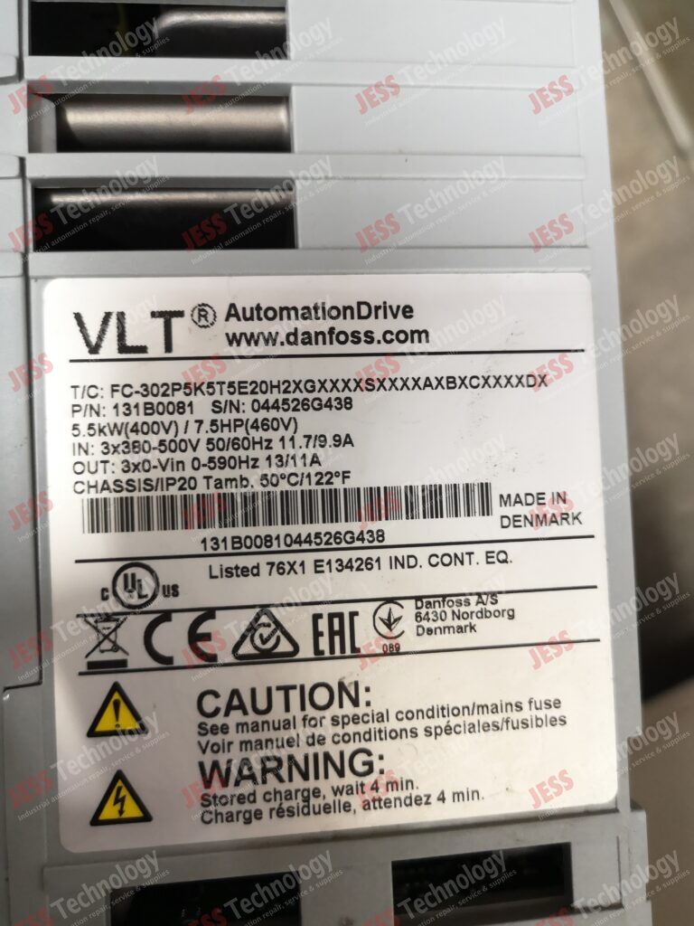 Image #3 of Repair DANFOSS 131B0081 Danfoss inverter 5.5kw 044526G438 in Malaysia, Singapore, Thailand, Indonesia