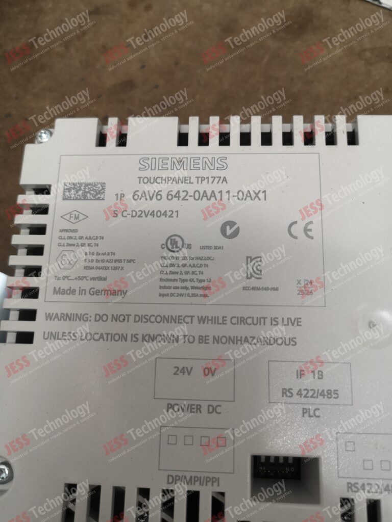 Image #4 of Repair SIEMENS 6AV6 642-0AA11-0AX1 Siemens simatic panel C-D2V40421 in Malaysia, Singapore, Thailand, Indonesia
