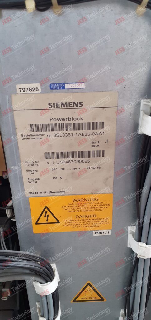Image #4 of Repair SIEMENS 6SL3551-1AE35-0AA1 Siemens inverter T-U50467090025 in Malaysia, Singapore, Thailand, Indonesia