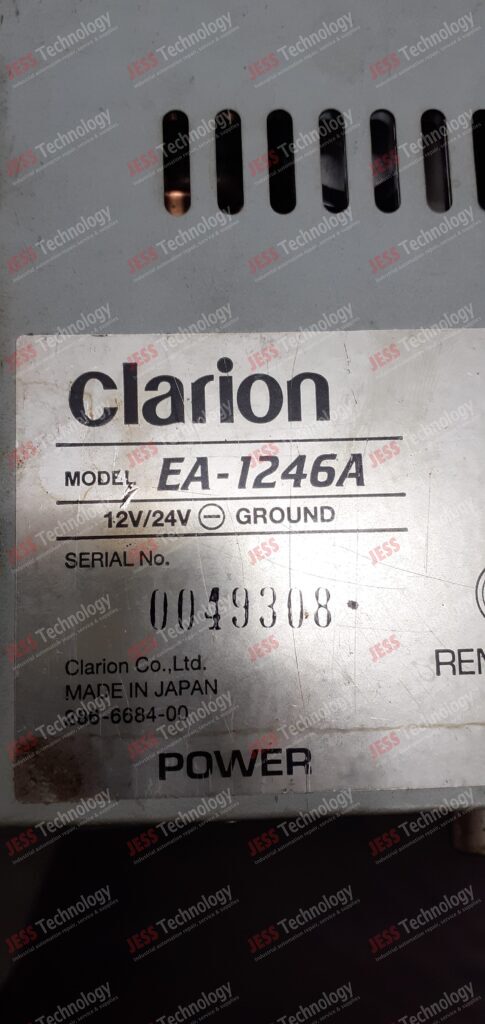 Image #4 of Repair CLARION EA-1246A Clarion power supply 0049308 in Malaysia, Singapore, Thailand, Indonesia