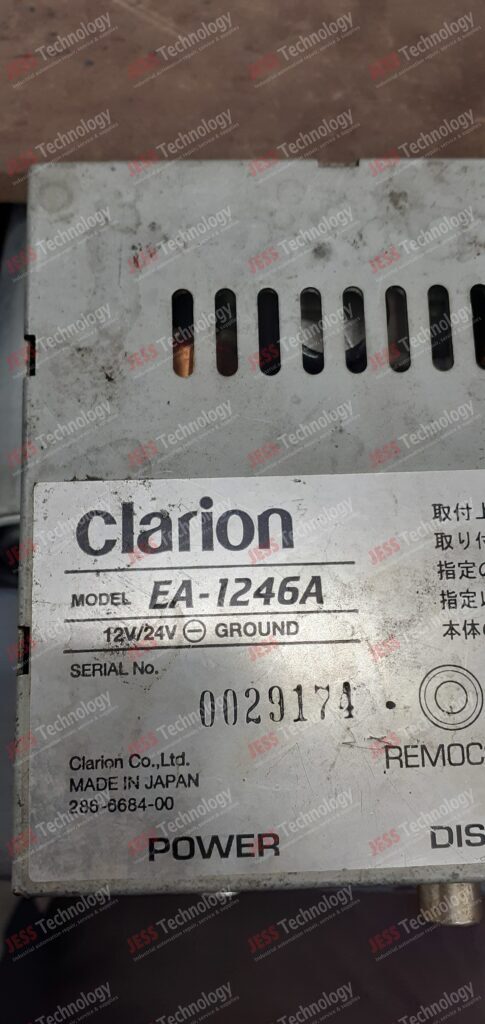 Image #4 of Repair CLARION EA-1246A Clarion power supply 0029174 in Malaysia, Singapore, Thailand, Indonesia