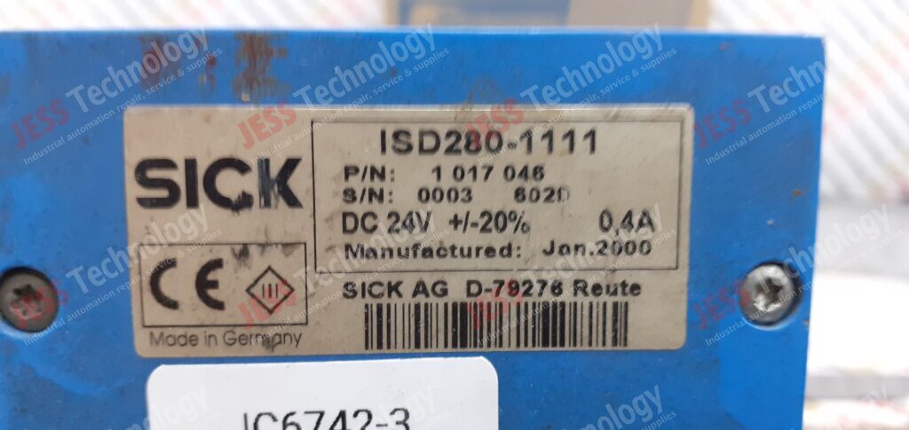 Image #3 of Repair SICK ISD280-1111 Sick 0003 602D in Malaysia, Singapore, Thailand, Indonesia