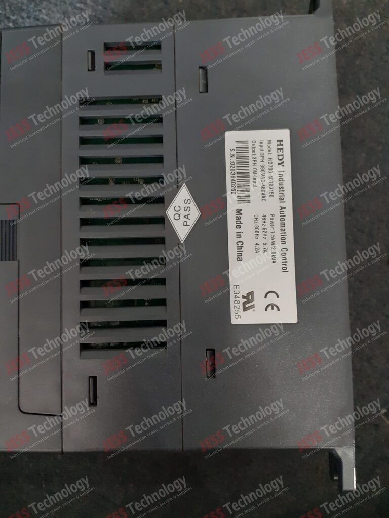 Image #3 of Repair HEDY HD700-40T00150 Brand: Hedy Industrial Automation Control Inverter Model No: HD700-40T00150 S/N: 0203640260 0203640260 in Malaysia, Singapore, Thailand, Indonesia